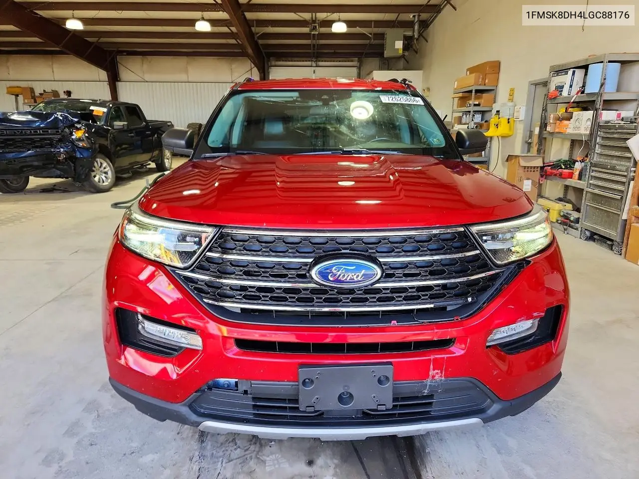 2020 FORD EXPLORER VIN 1FMSK8DH4LGC88176 — фото 5