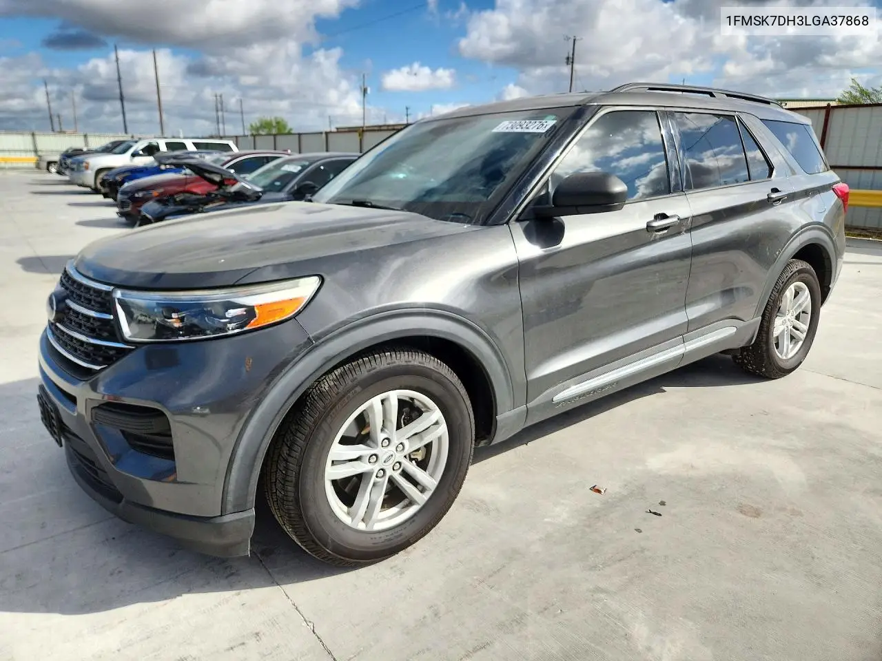 FORD EXPLORER 2020, VIN 1FMSK7DH3LGA37868