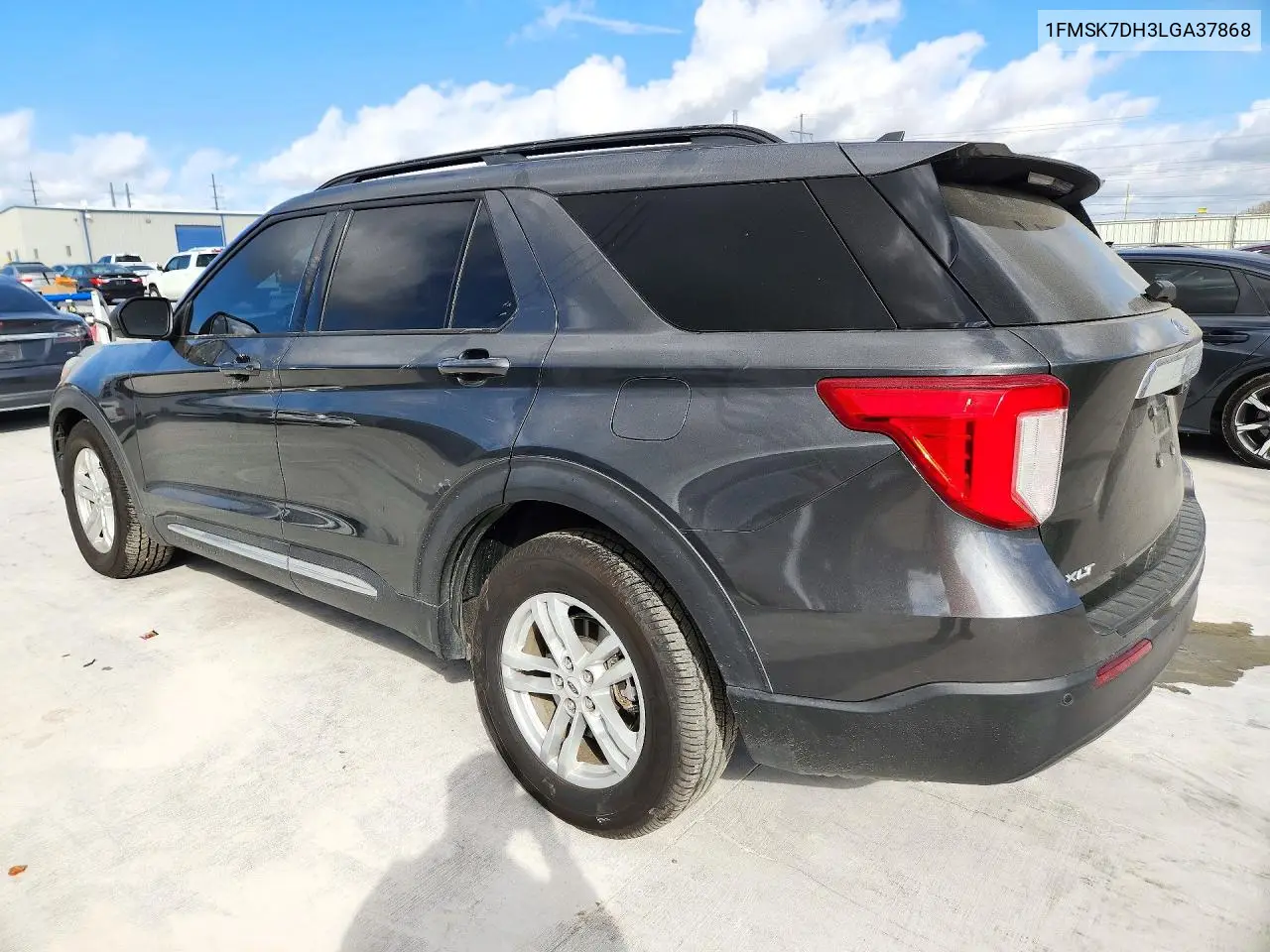 2020 FORD EXPLORER VIN 1FMSK7DH3LGA37868 — фото 2