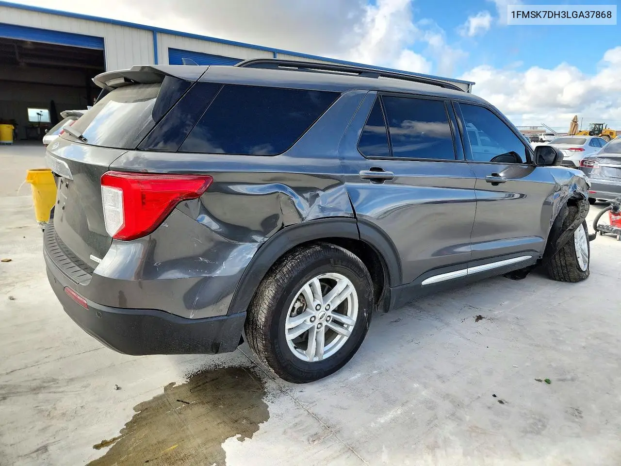 2020 FORD EXPLORER VIN 1FMSK7DH3LGA37868 — фото 3