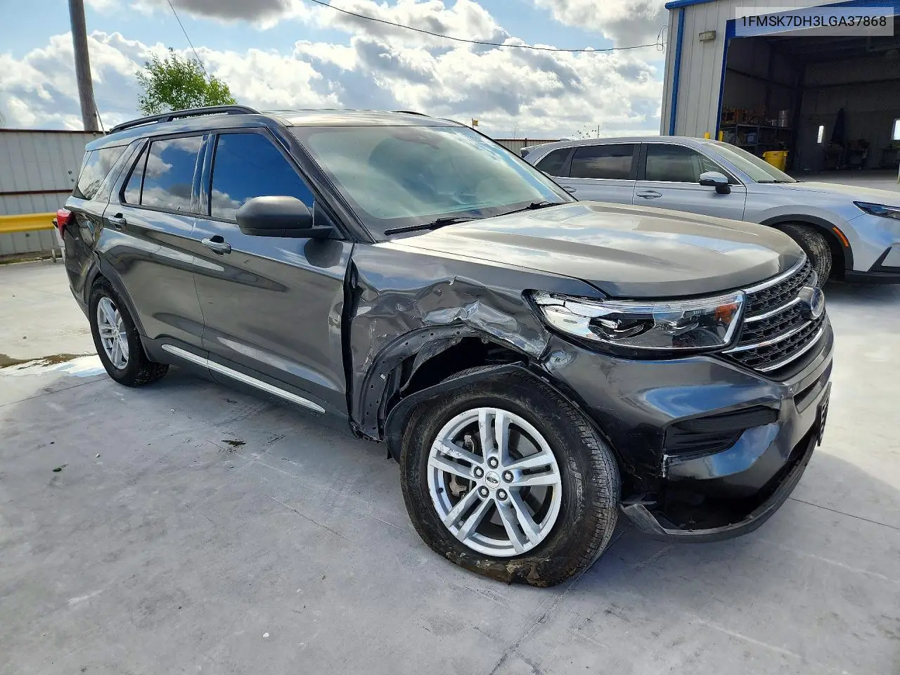 2020 FORD EXPLORER VIN 1FMSK7DH3LGA37868 — фото 4