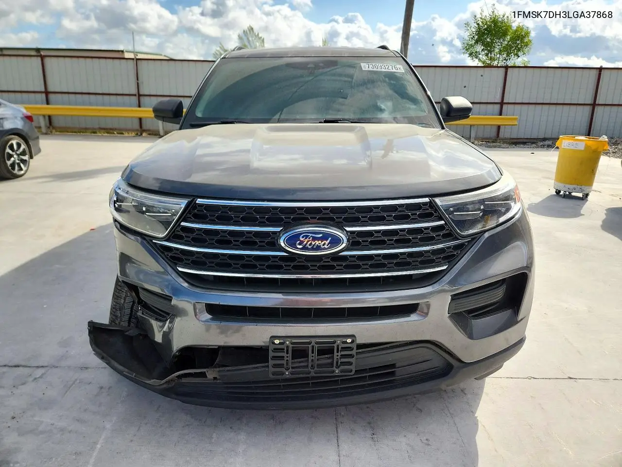2020 FORD EXPLORER VIN 1FMSK7DH3LGA37868 — фото 5