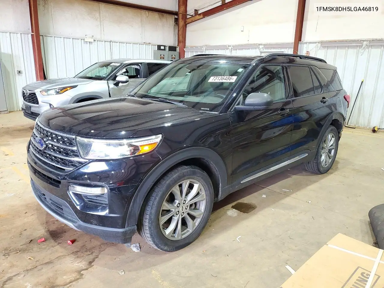 FORD EXPLORER 2020, VIN 1FMSK8DH5LGA46819