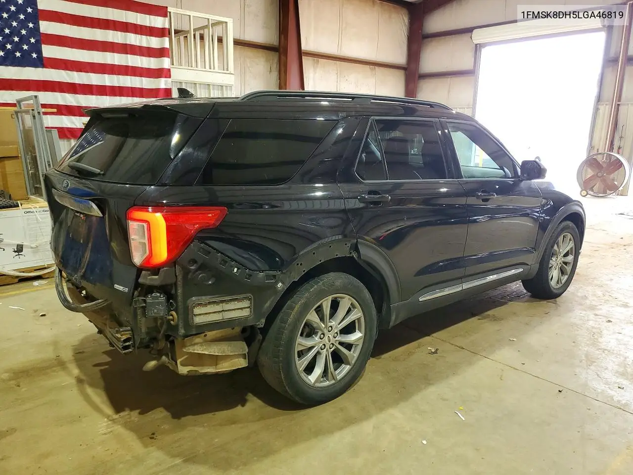 2020 FORD EXPLORER VIN 1FMSK8DH5LGA46819 — фото 3