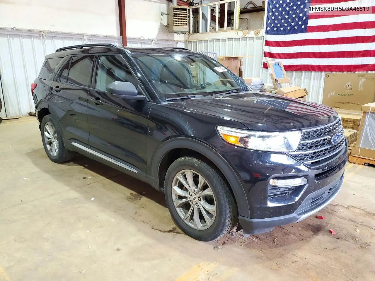 2020 FORD EXPLORER VIN 1FMSK8DH5LGA46819 — фото 4