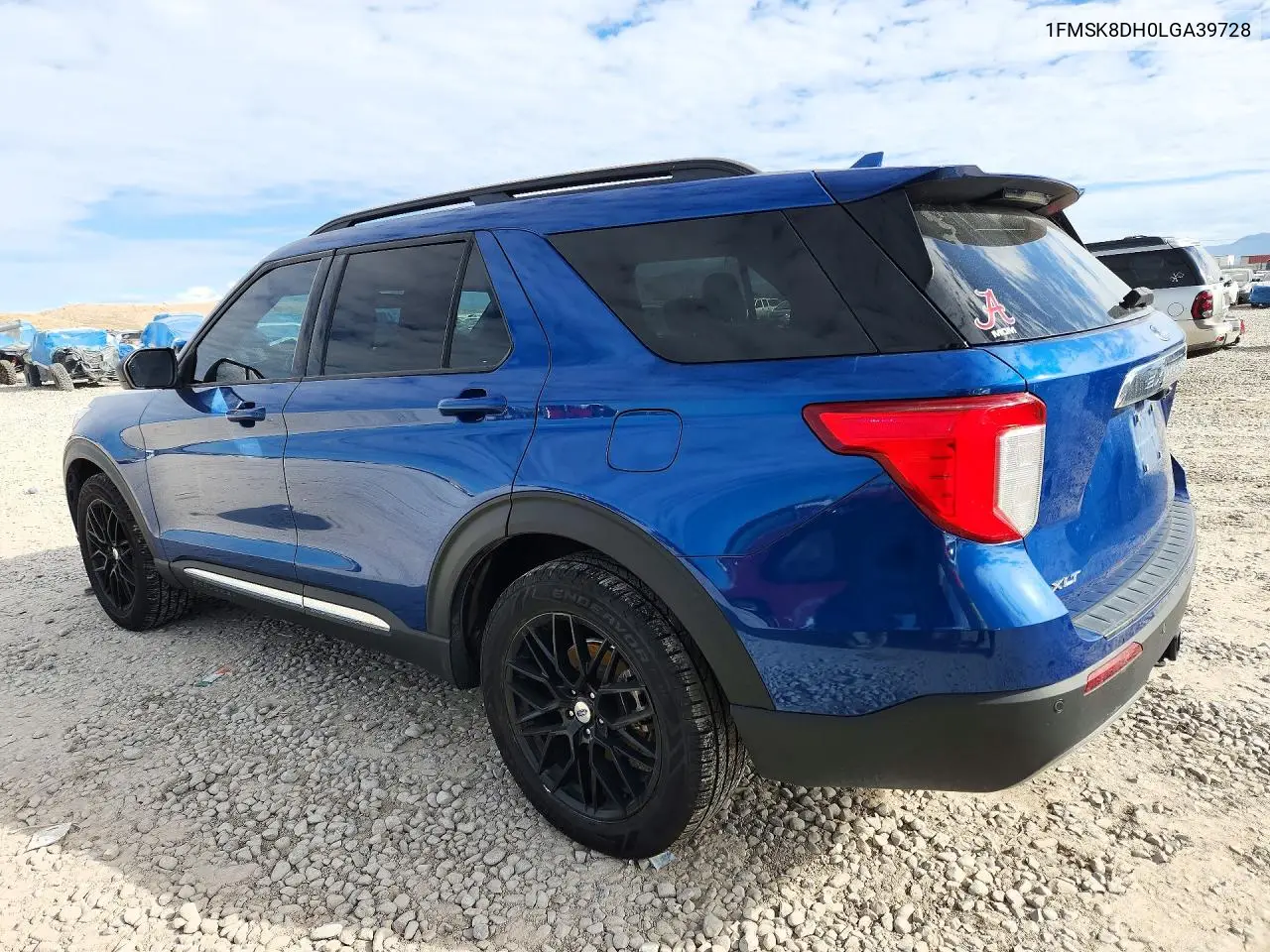 2020 FORD EXPLORER VIN 1FMSK8DH0LGA39728 — фото 2
