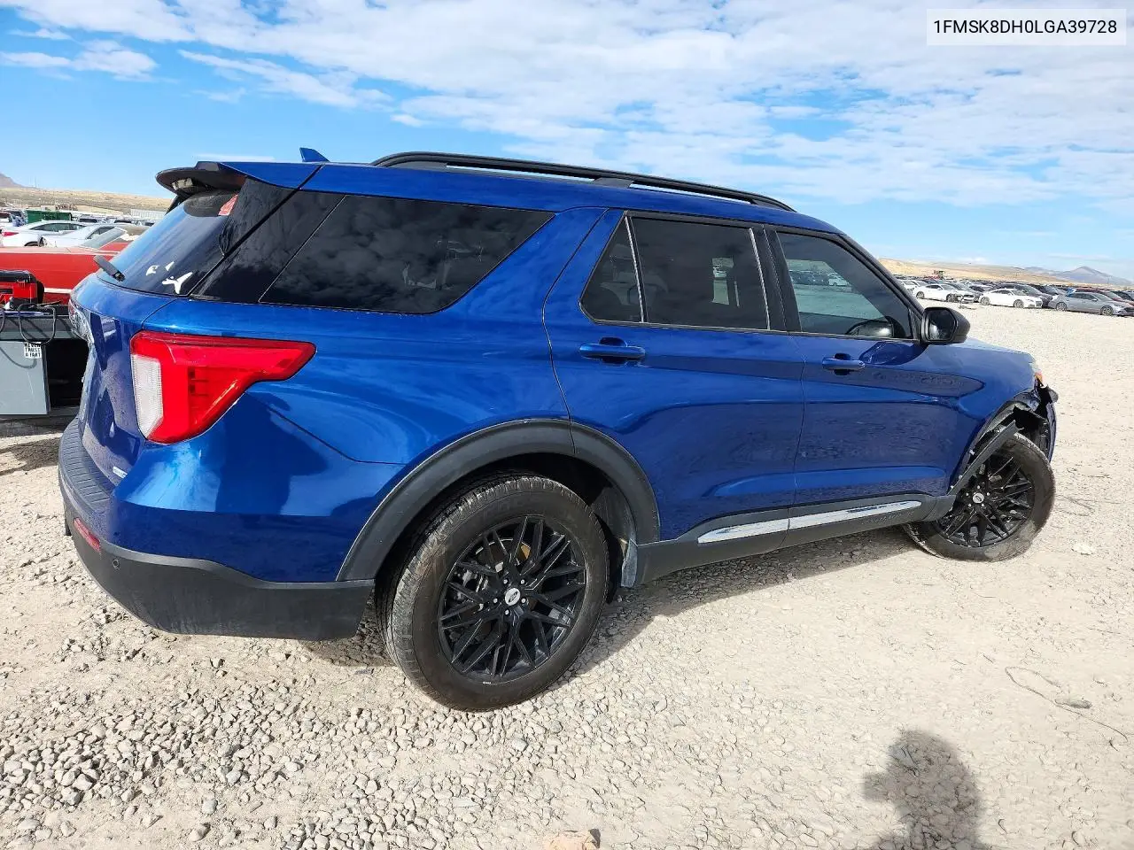 2020 FORD EXPLORER VIN 1FMSK8DH0LGA39728 — фото 3