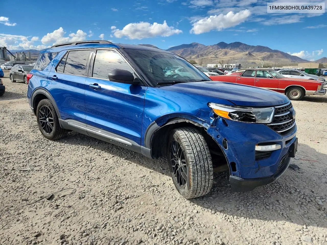 2020 FORD EXPLORER VIN 1FMSK8DH0LGA39728 — фото 4