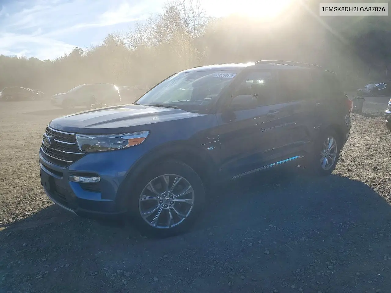 FORD EXPLORER 2020, VIN 1FMSK8DH2LGA87876