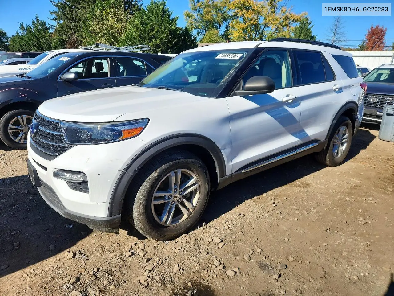 FORD EXPLORER 2020, VIN 1FMSK8DH6LGC20283