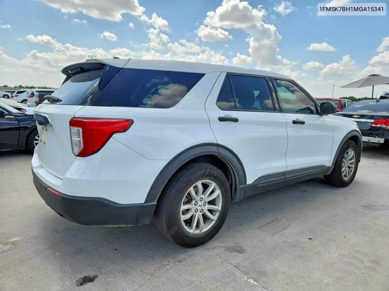 2021 FORD EXPLORER VIN 1FMSK7BH1MGA15341 — фото 3