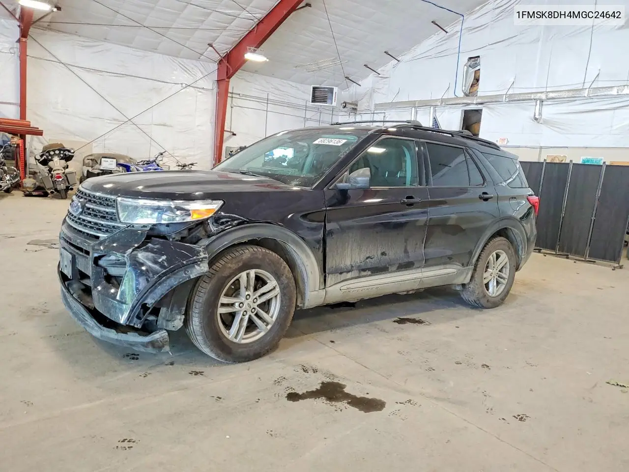FORD EXPLORER 2021, VIN 1FMSK8DH4MGC24642