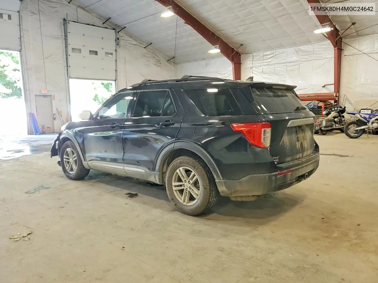 2021 FORD EXPLORER VIN 1FMSK8DH4MGC24642 — фото 2