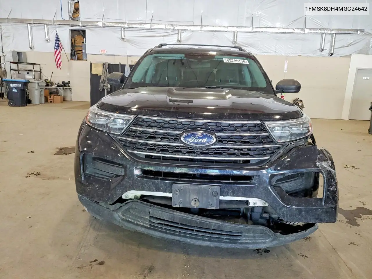 2021 FORD EXPLORER VIN 1FMSK8DH4MGC24642 — фото 5