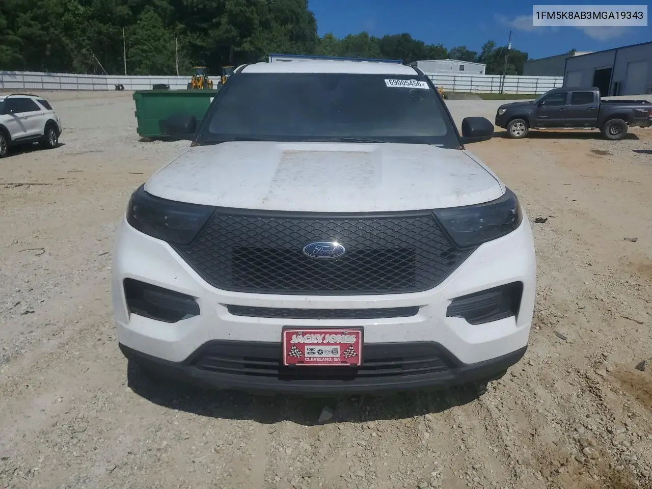 2021 FORD EXPLORER VIN 1FM5K8AB3MGA19343 — фото 5