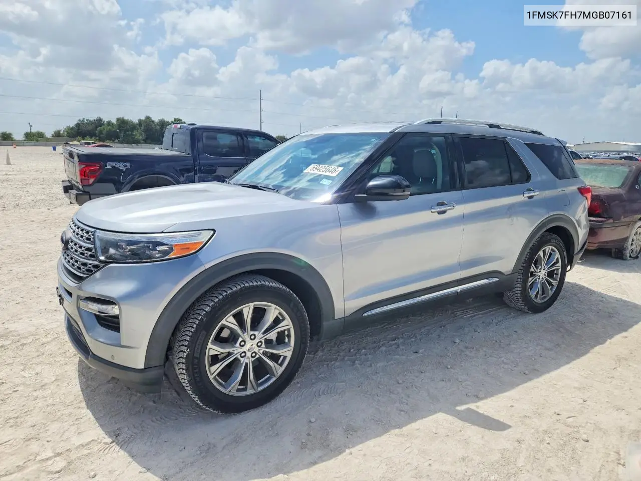 FORD EXPLORER 2021, VIN 1FMSK7FH7MGB07161