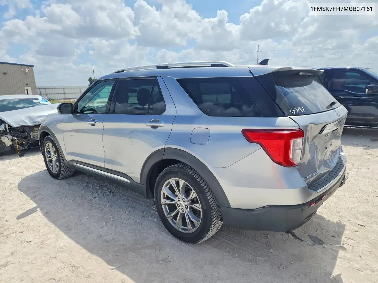 2021 FORD EXPLORER VIN 1FMSK7FH7MGB07161 — фото 2