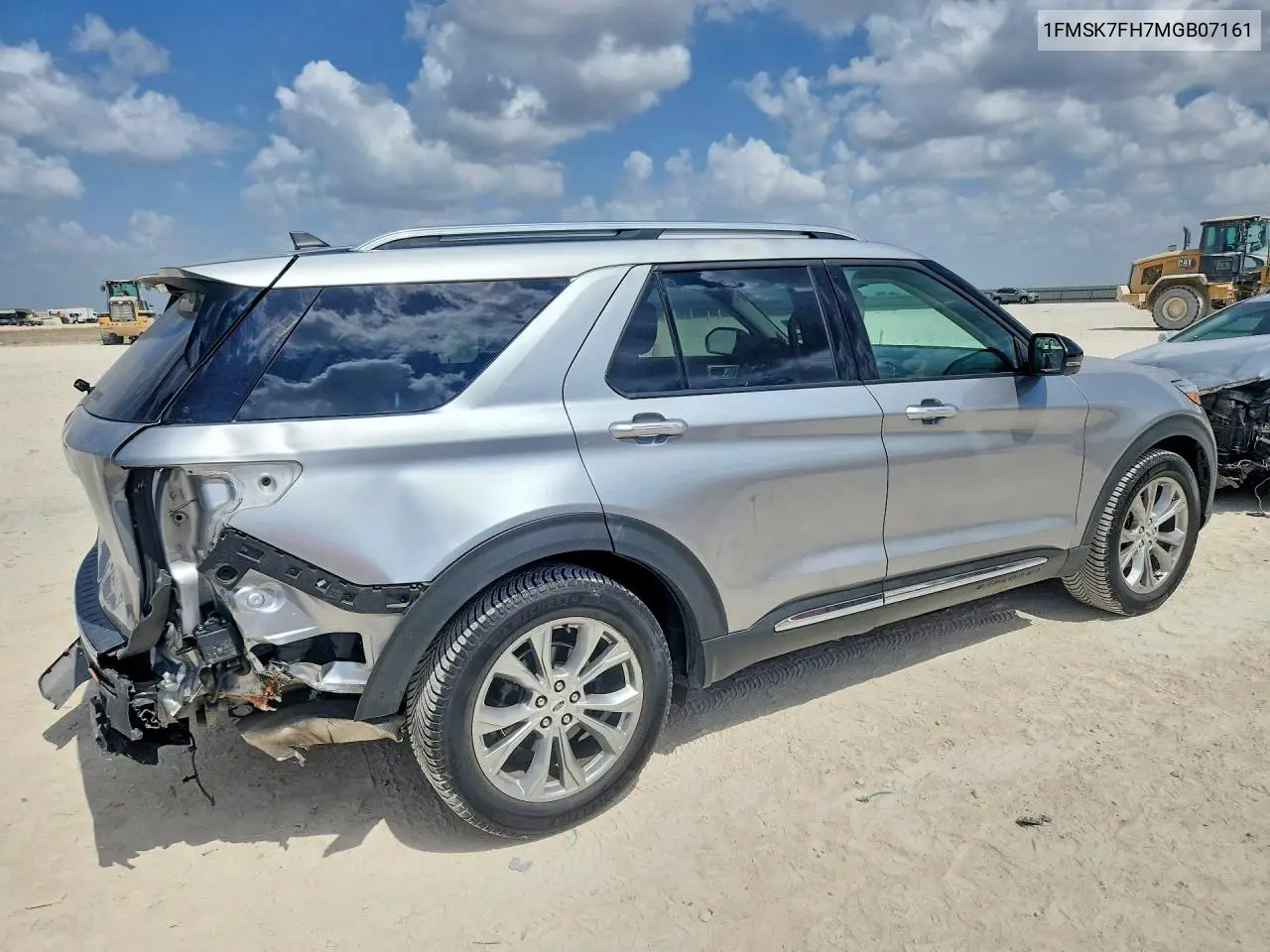 2021 FORD EXPLORER VIN 1FMSK7FH7MGB07161 — фото 3