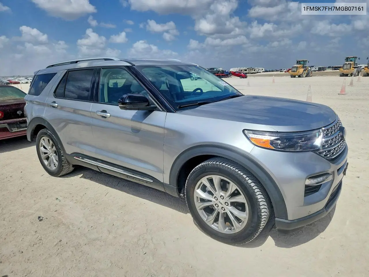 2021 FORD EXPLORER VIN 1FMSK7FH7MGB07161 — фото 4