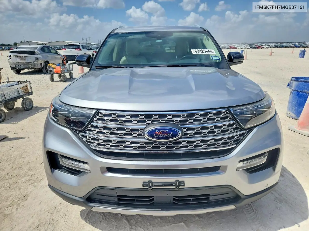 2021 FORD EXPLORER VIN 1FMSK7FH7MGB07161 — фото 5