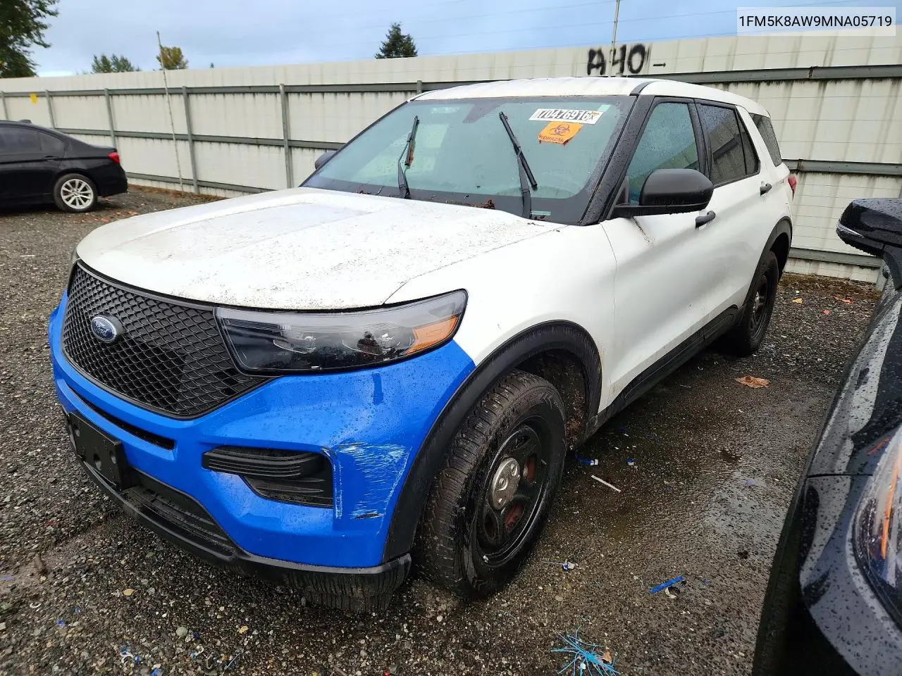 FORD EXPLORER 2021, VIN 1FM5K8AW9MNA05719