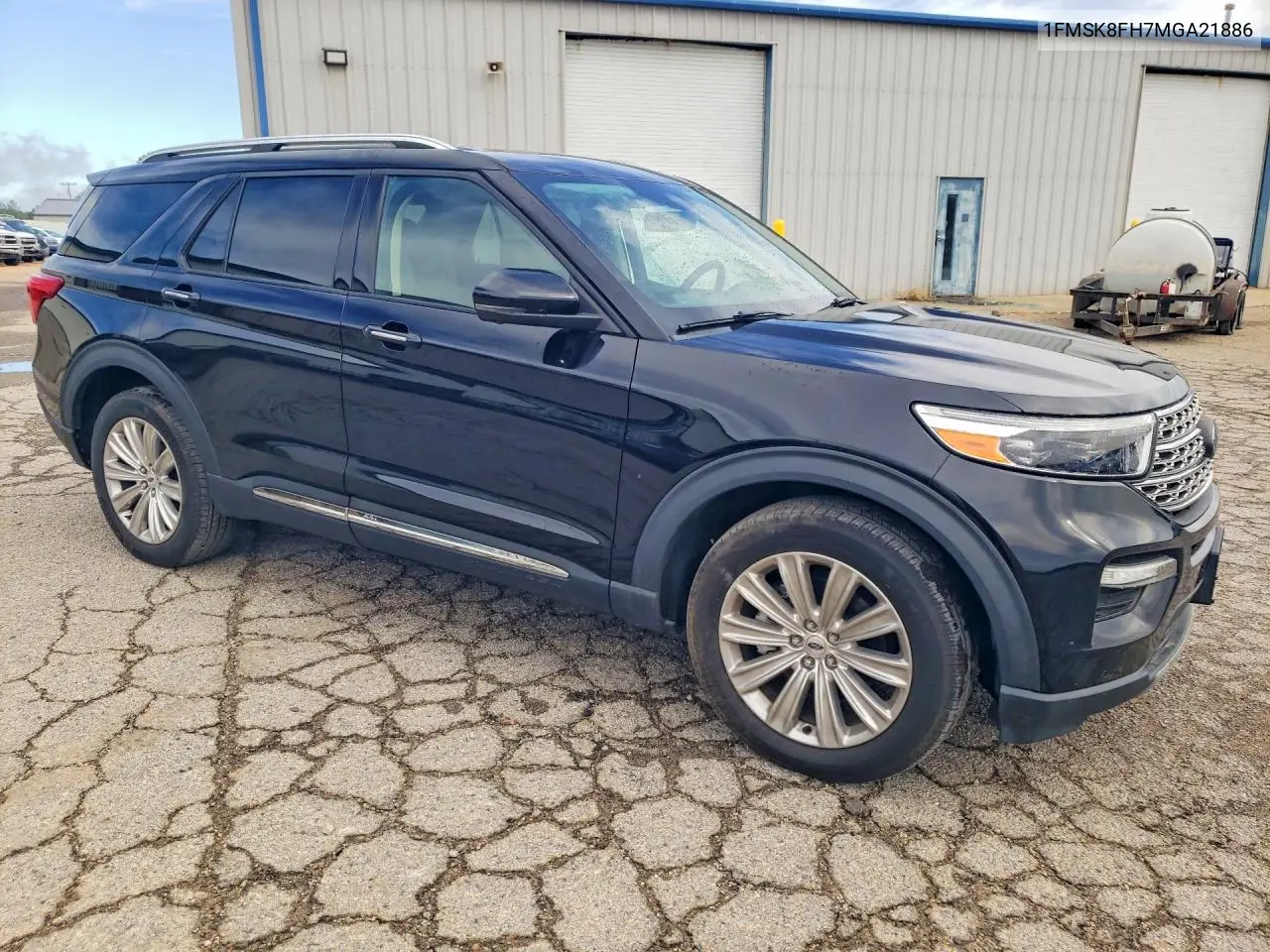 2021 FORD EXPLORER VIN 1FMSK8FH7MGA21886 — фото 4