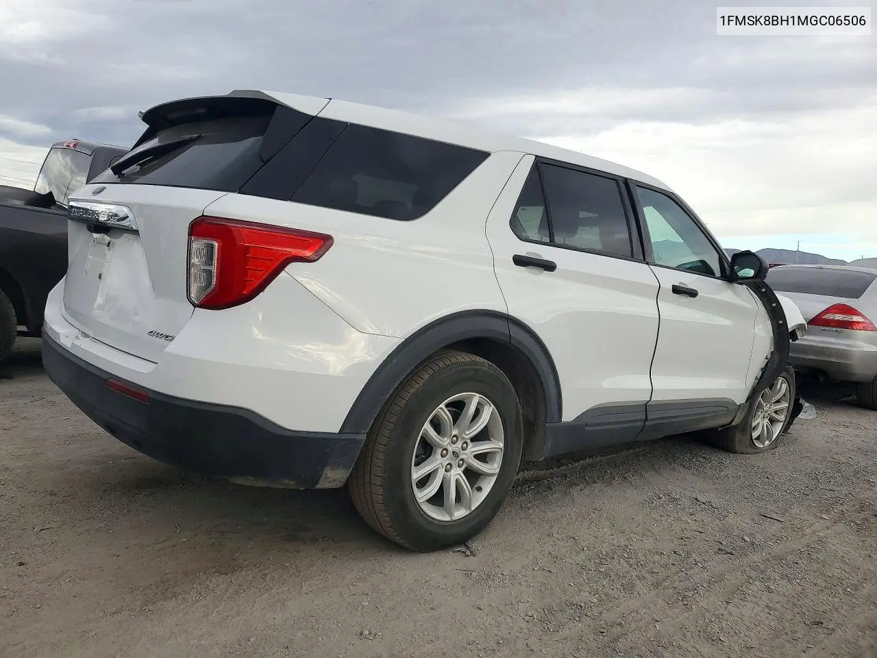 2021 FORD EXPLORER VIN 1FMSK8BH1MGC06506 — фото 3