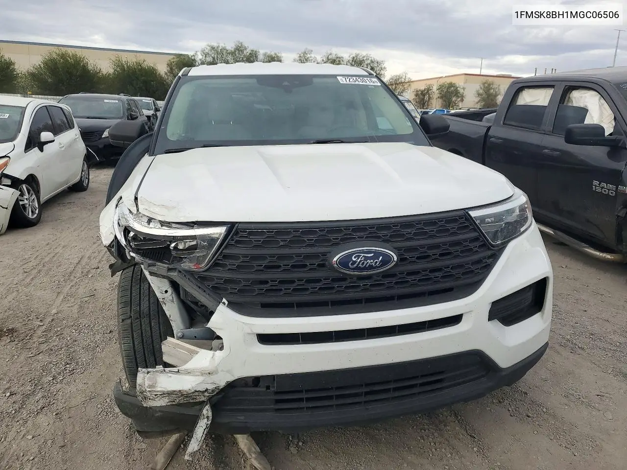 2021 FORD EXPLORER VIN 1FMSK8BH1MGC06506 — фото 5