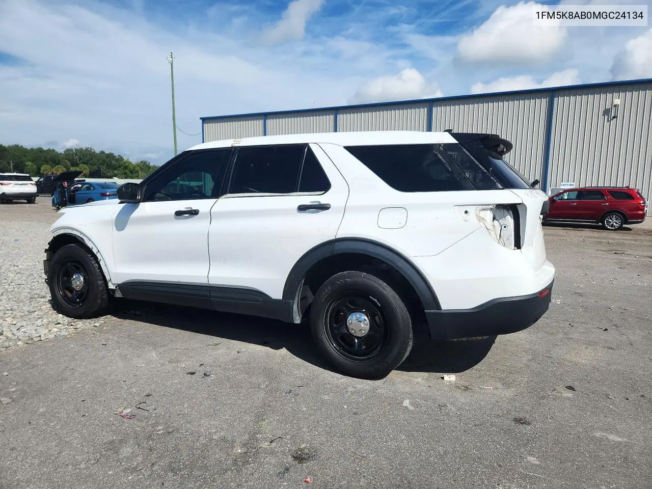 2021 FORD EXPLORER VIN 1FM5K8AB0MGC24134 — фото 2