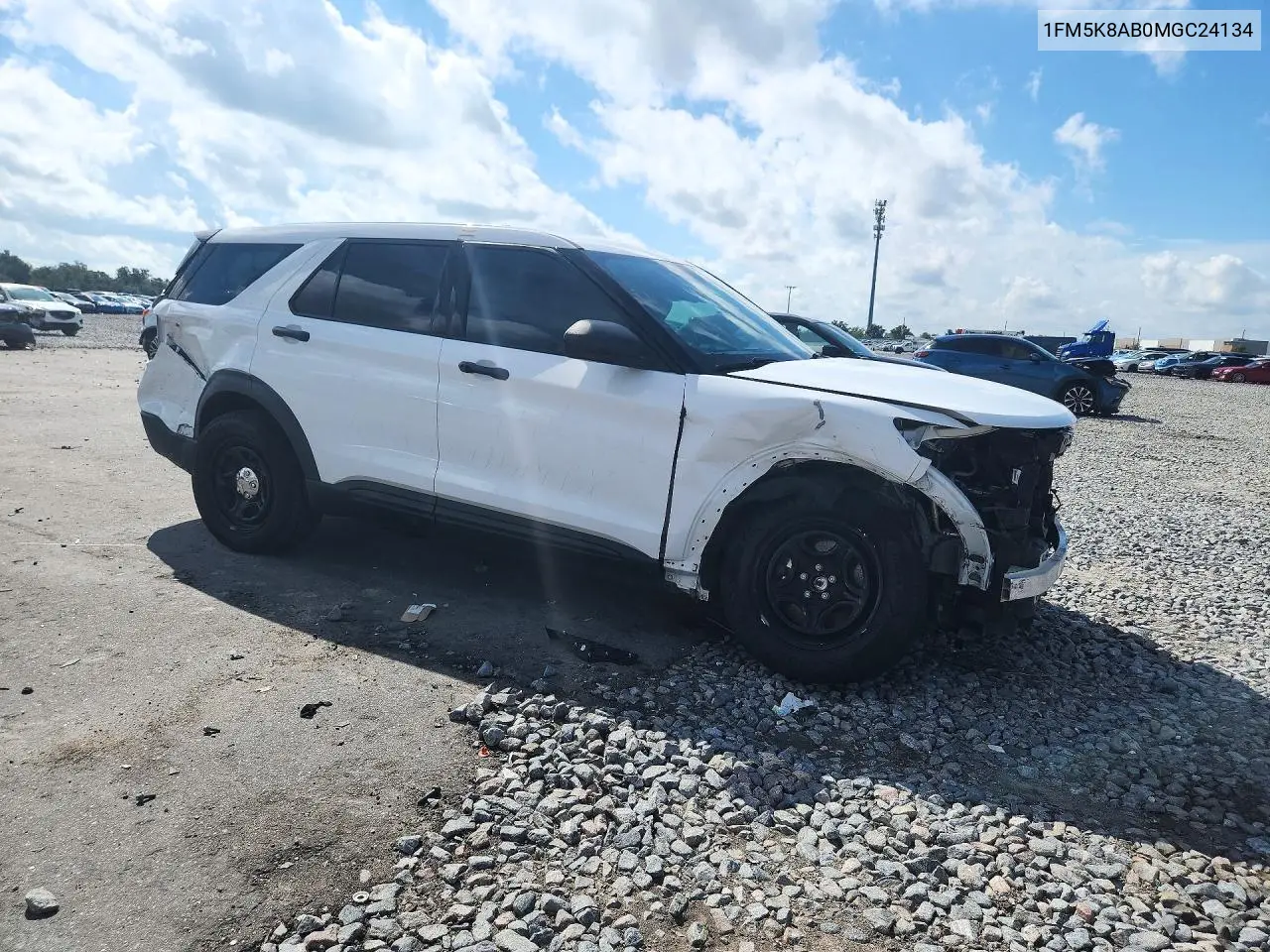 2021 FORD EXPLORER VIN 1FM5K8AB0MGC24134 — фото 4
