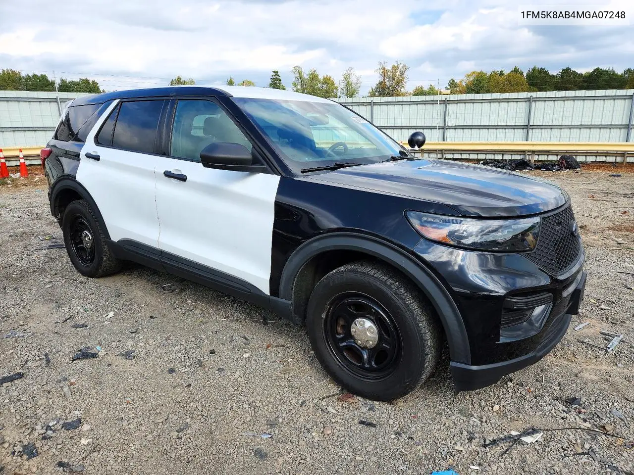 2021 FORD EXPLORER VIN 1FM5K8AB4MGA07248 — фото 4
