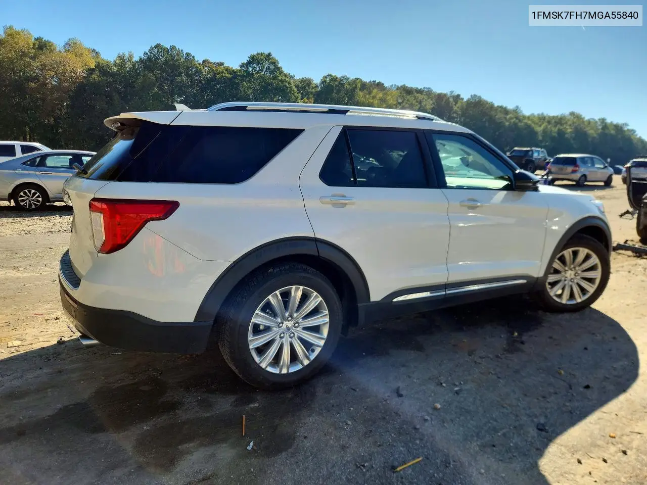 2021 FORD EXPLORER VIN 1FMSK7FH7MGA55840 — фото 3