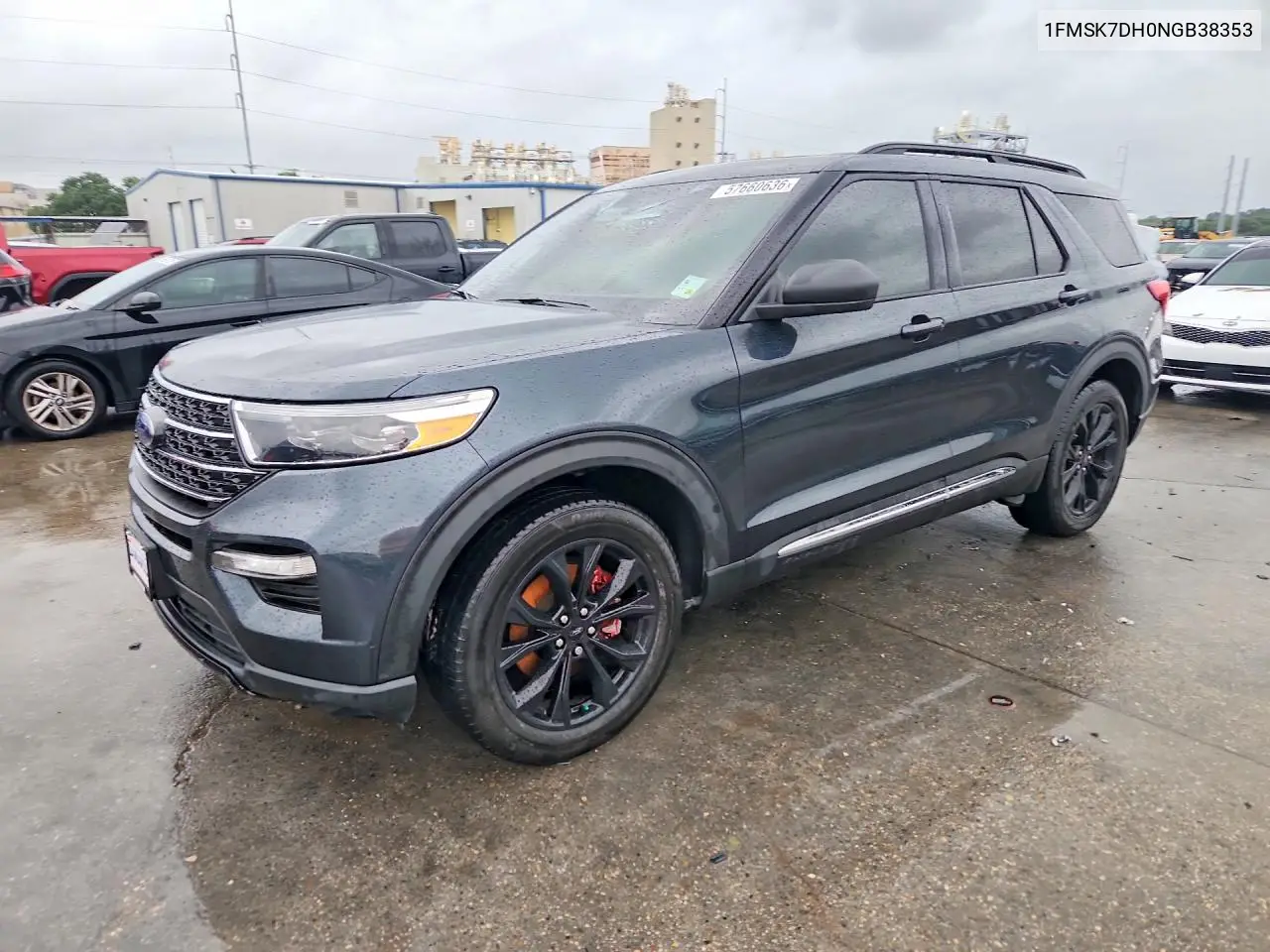 FORD EXPLORER 2022, VIN 1FMSK7DH0NGB38353