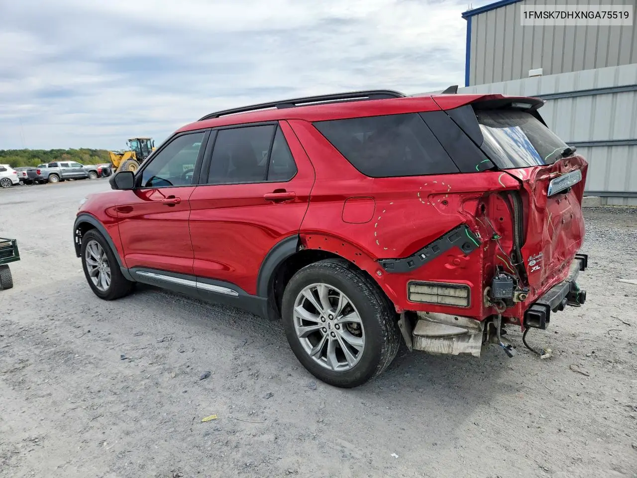 2022 FORD EXPLORER VIN 1FMSK7DHXNGA75519 — фото 2