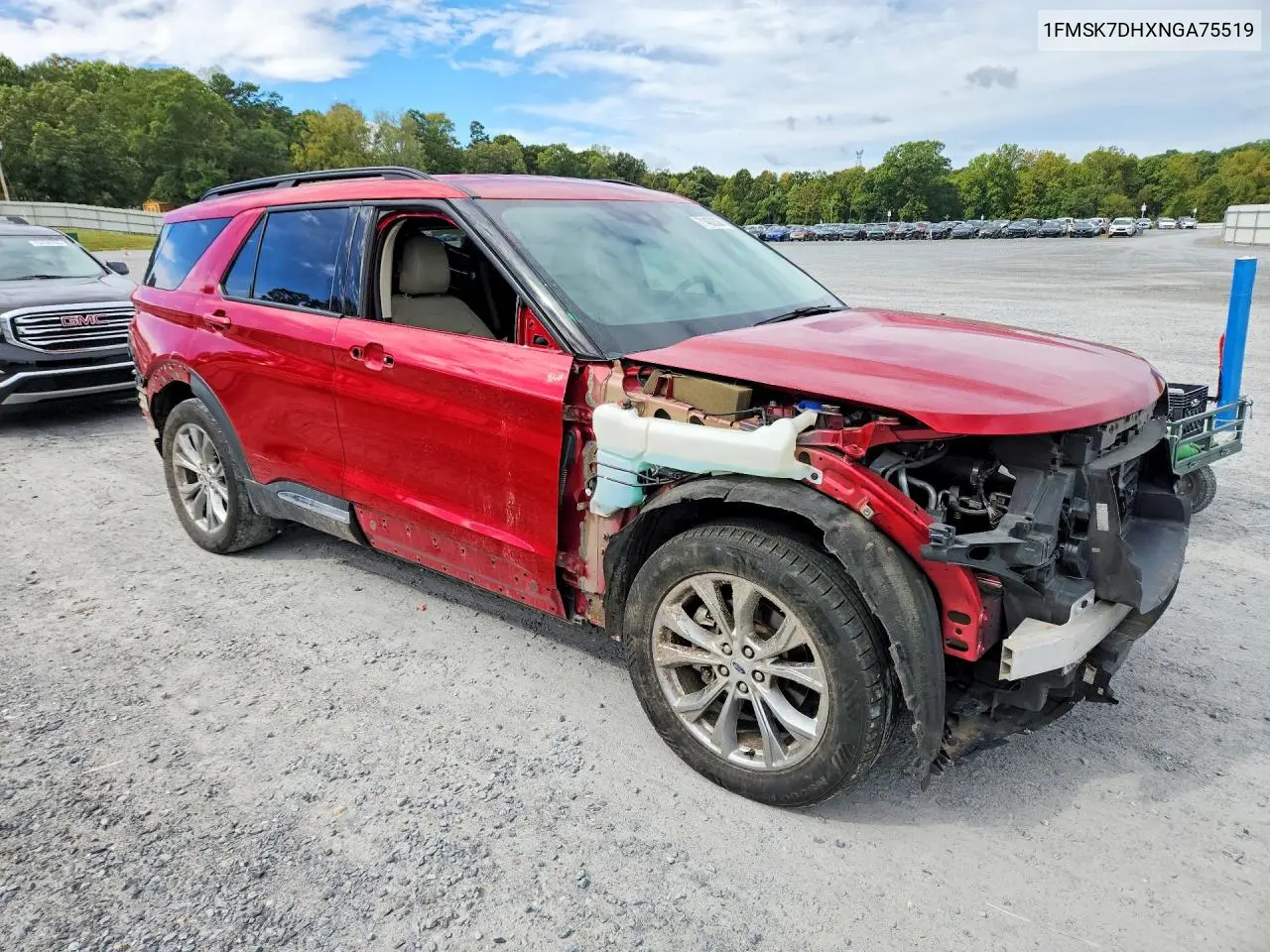 2022 FORD EXPLORER VIN 1FMSK7DHXNGA75519 — фото 4
