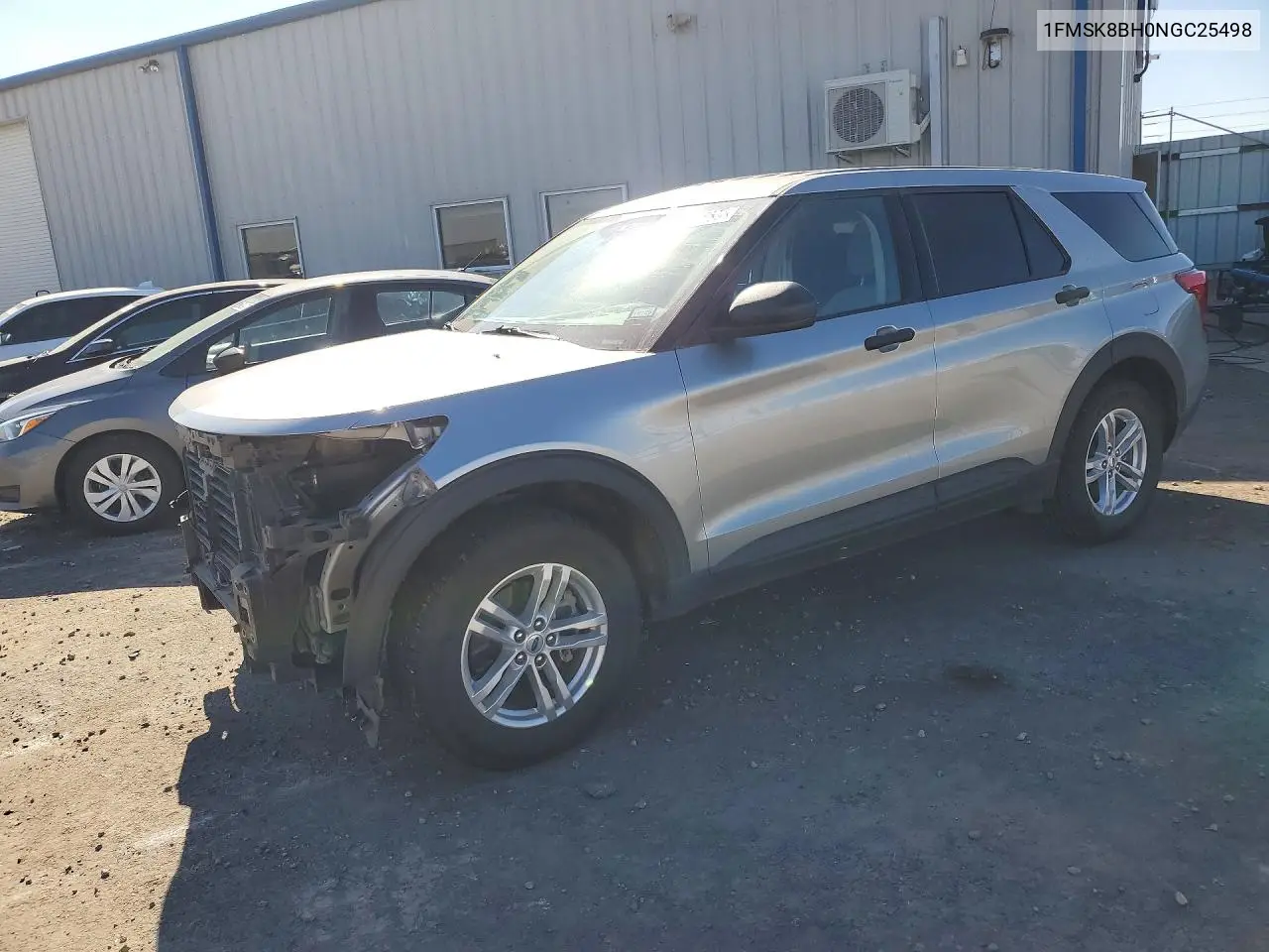 FORD EXPLORER 2022, VIN 1FMSK8BH0NGC25498