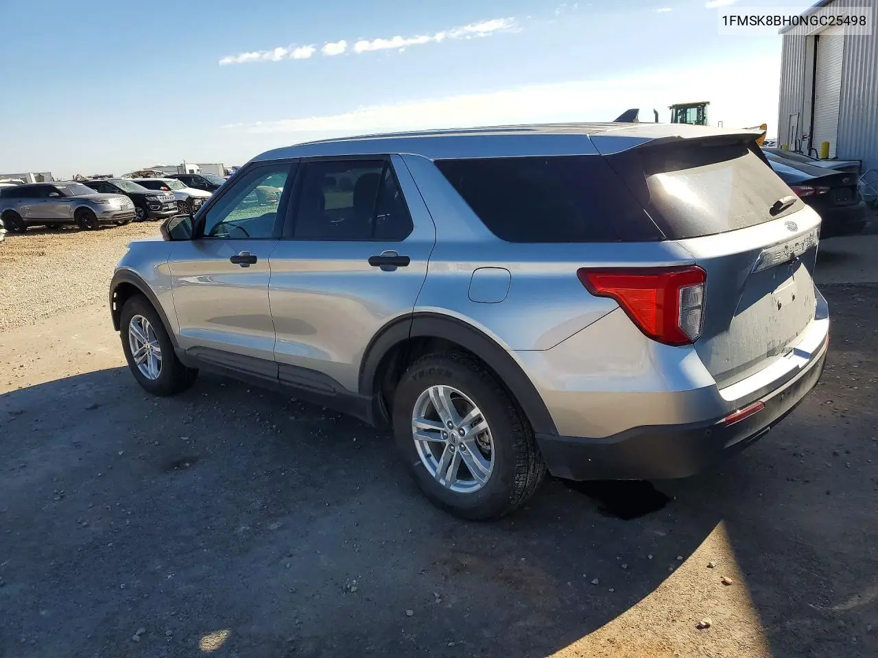 2022 FORD EXPLORER VIN 1FMSK8BH0NGC25498 — фото 2