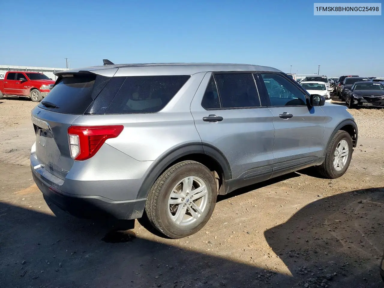 2022 FORD EXPLORER VIN 1FMSK8BH0NGC25498 — фото 3