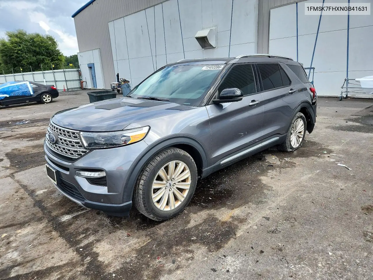 FORD EXPLORER 2022, VIN 1FMSK7FHXNGB41631