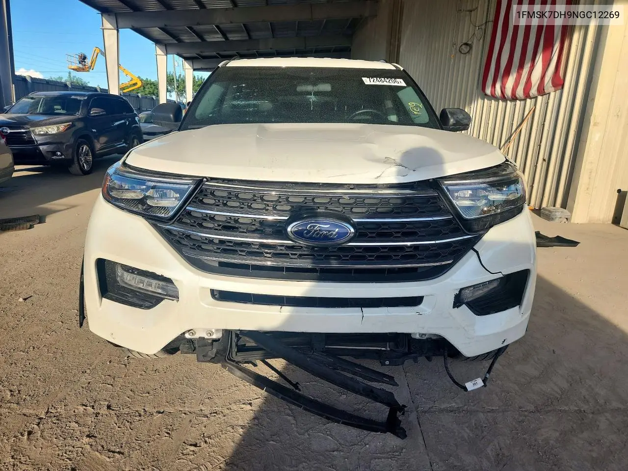 2022 FORD EXPLORER VIN 1FMSK7DH9NGC12269 — фото 5