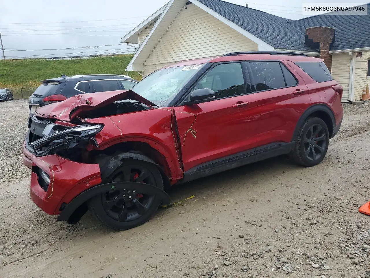 FORD EXPLORER 2022, VIN 1FM5K8GC3NGA97946