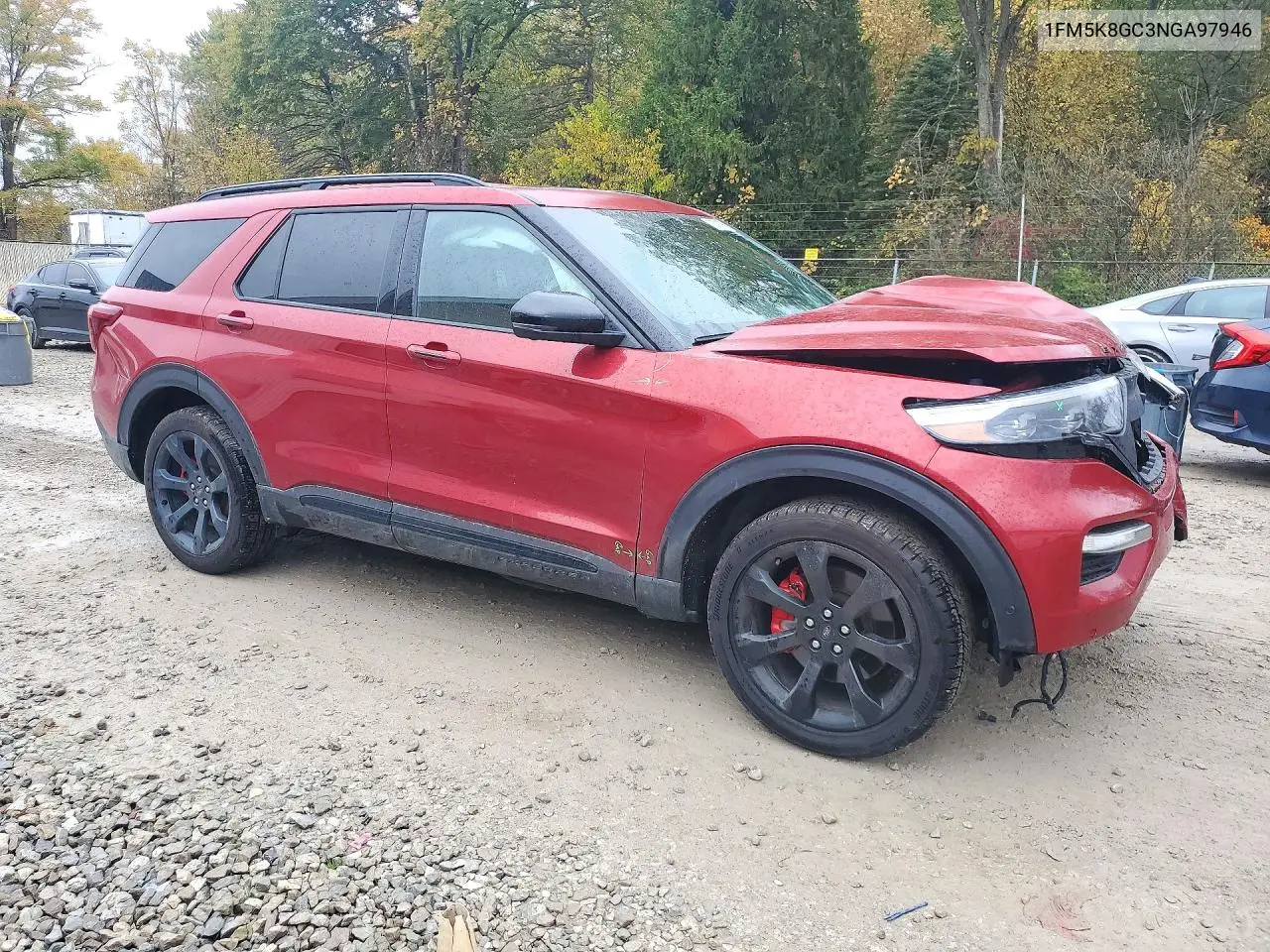 2022 FORD EXPLORER VIN 1FM5K8GC3NGA97946 — фото 4