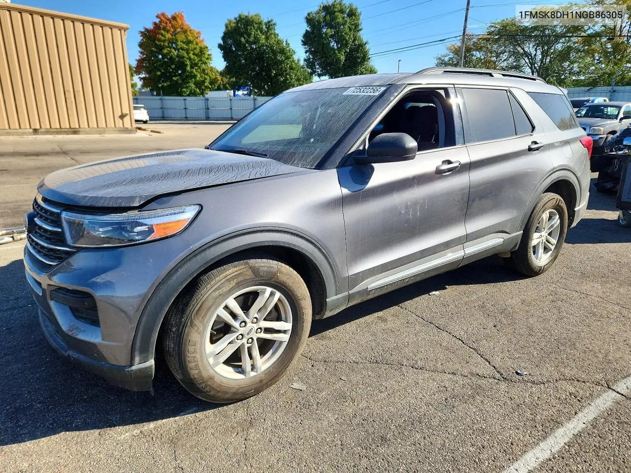 FORD EXPLORER 2022, VIN 1FMSK8DH1NGB86305