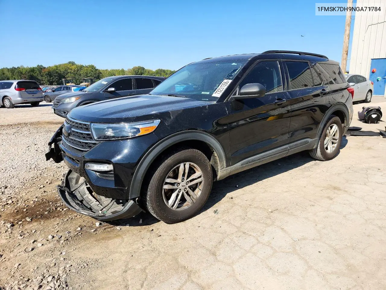FORD EXPLORER 2022, VIN 1FMSK7DH9NGA71784