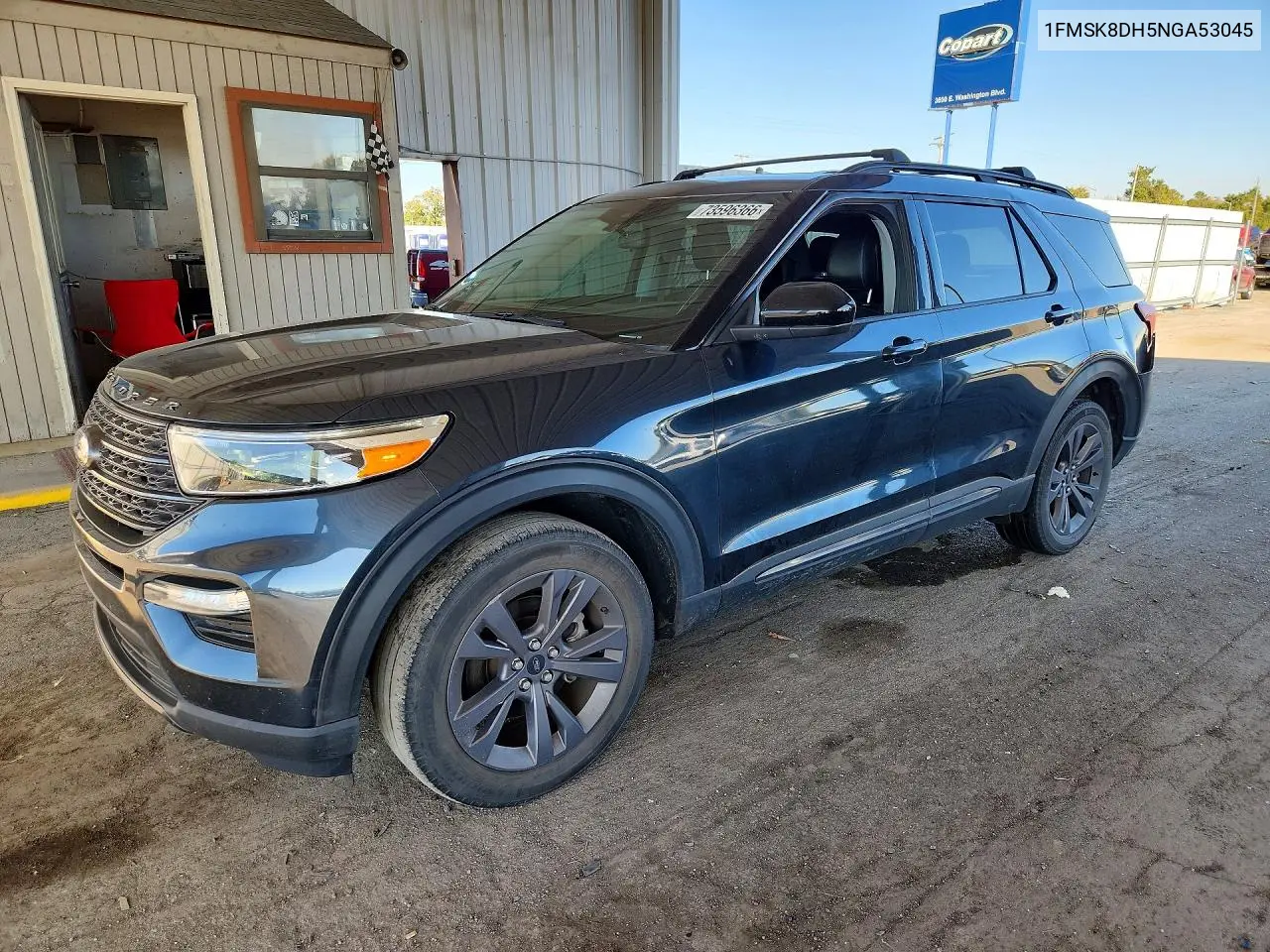 FORD EXPLORER 2022, VIN 1FMSK8DH5NGA53045