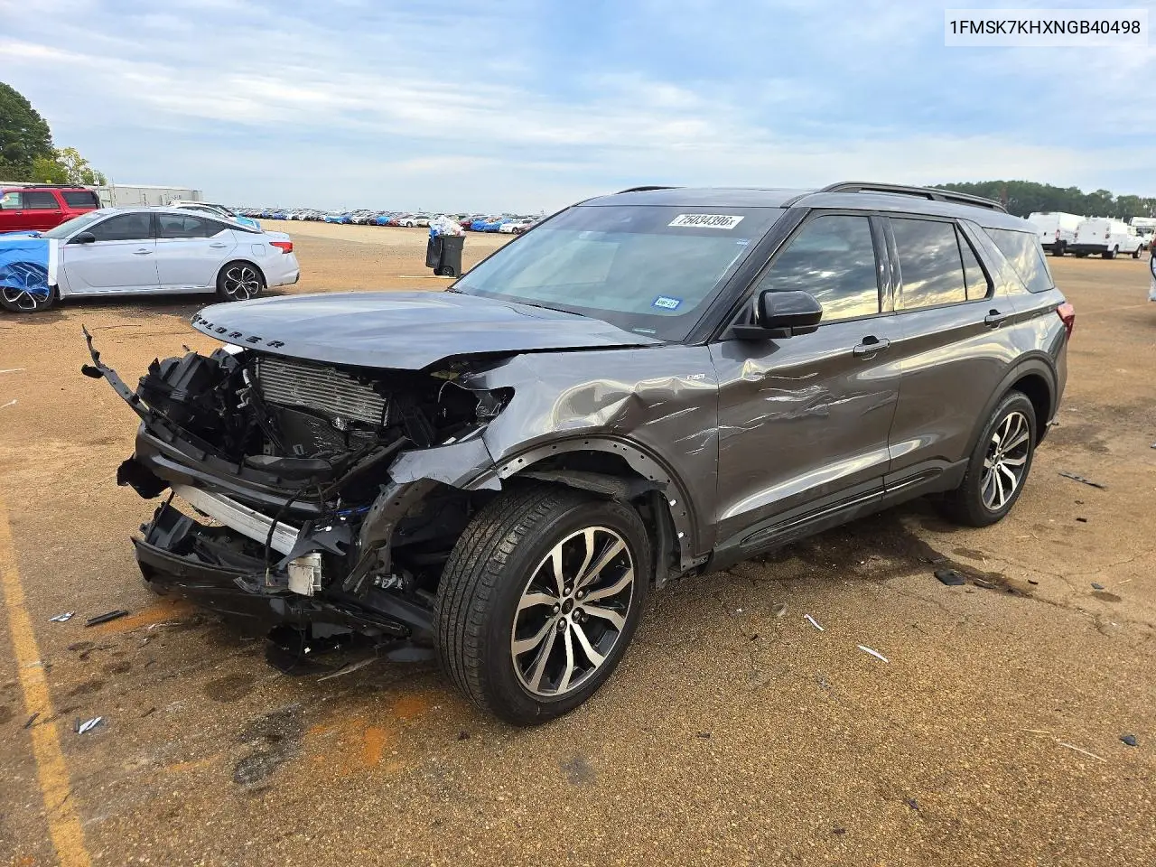 FORD EXPLORER 2022, VIN 1FMSK7KHXNGB40498