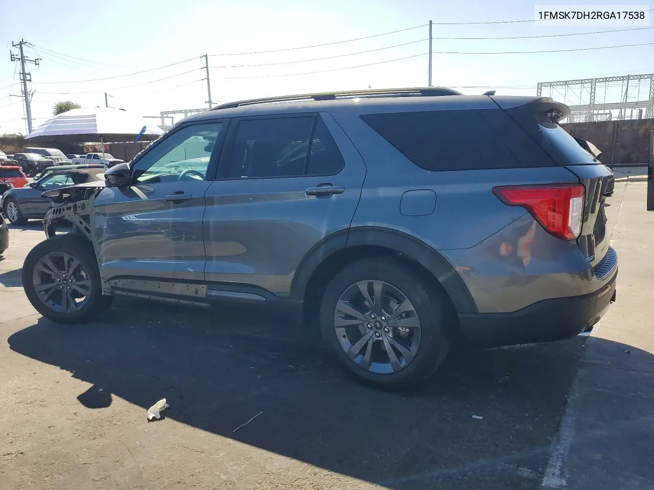 2024 FORD EXPLORER VIN 1FMSK7DH2RGA17538 — фото 2