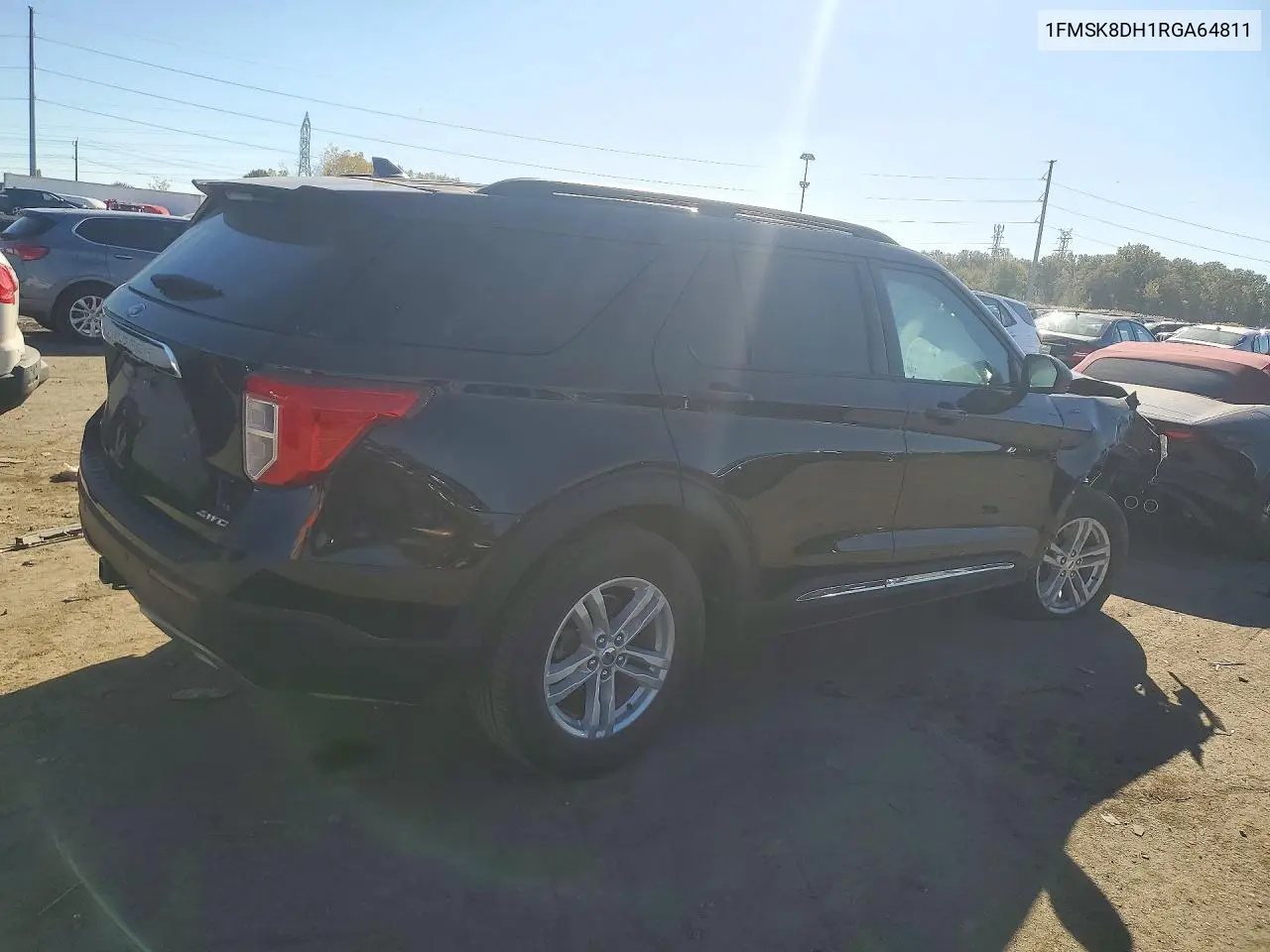 2024 FORD EXPLORER VIN 1FMSK8DH1RGA64811 — фото 3
