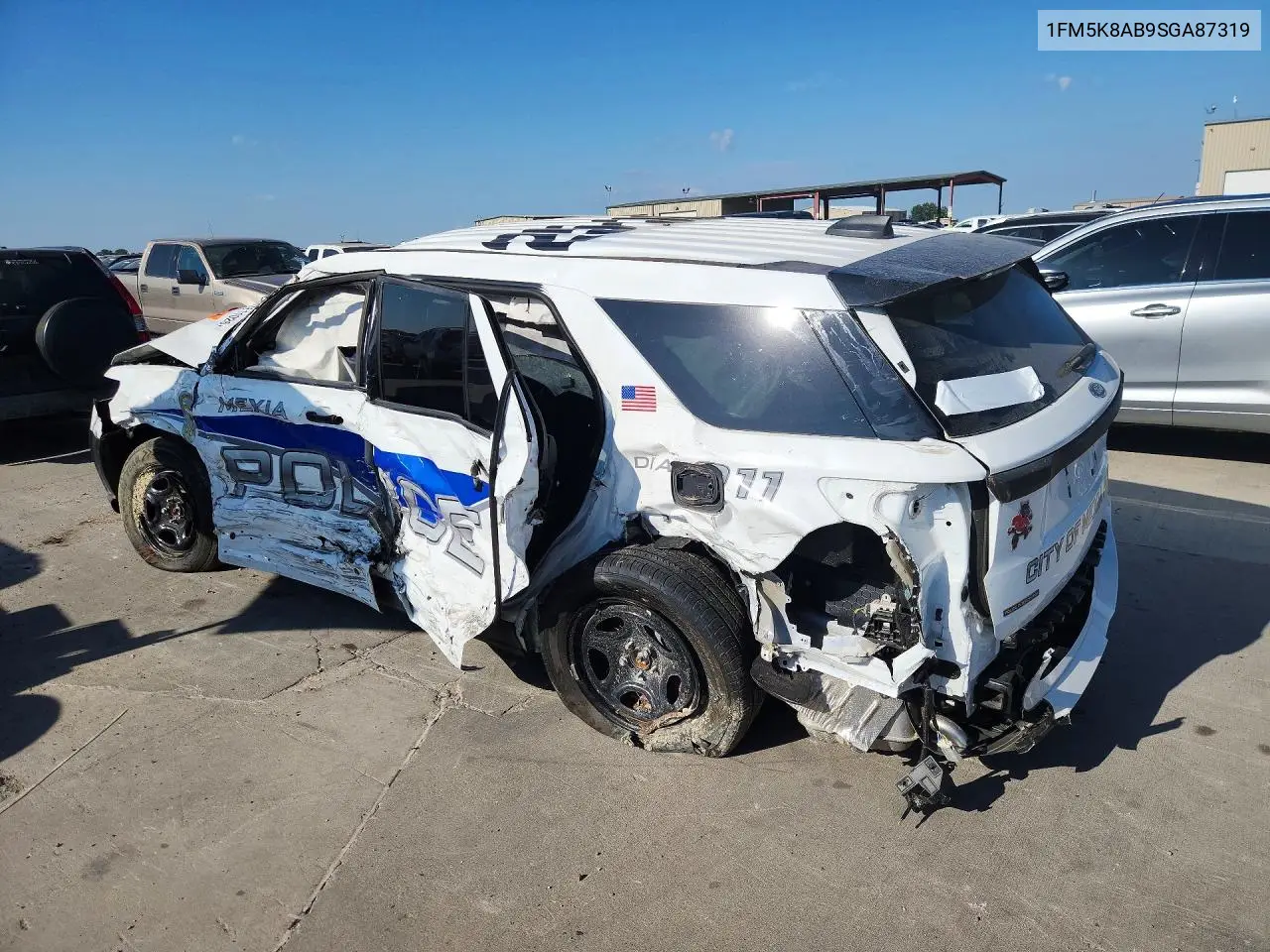 2025 FORD EXPLORER VIN 1FM5K8AB9SGA87319 — фото 2