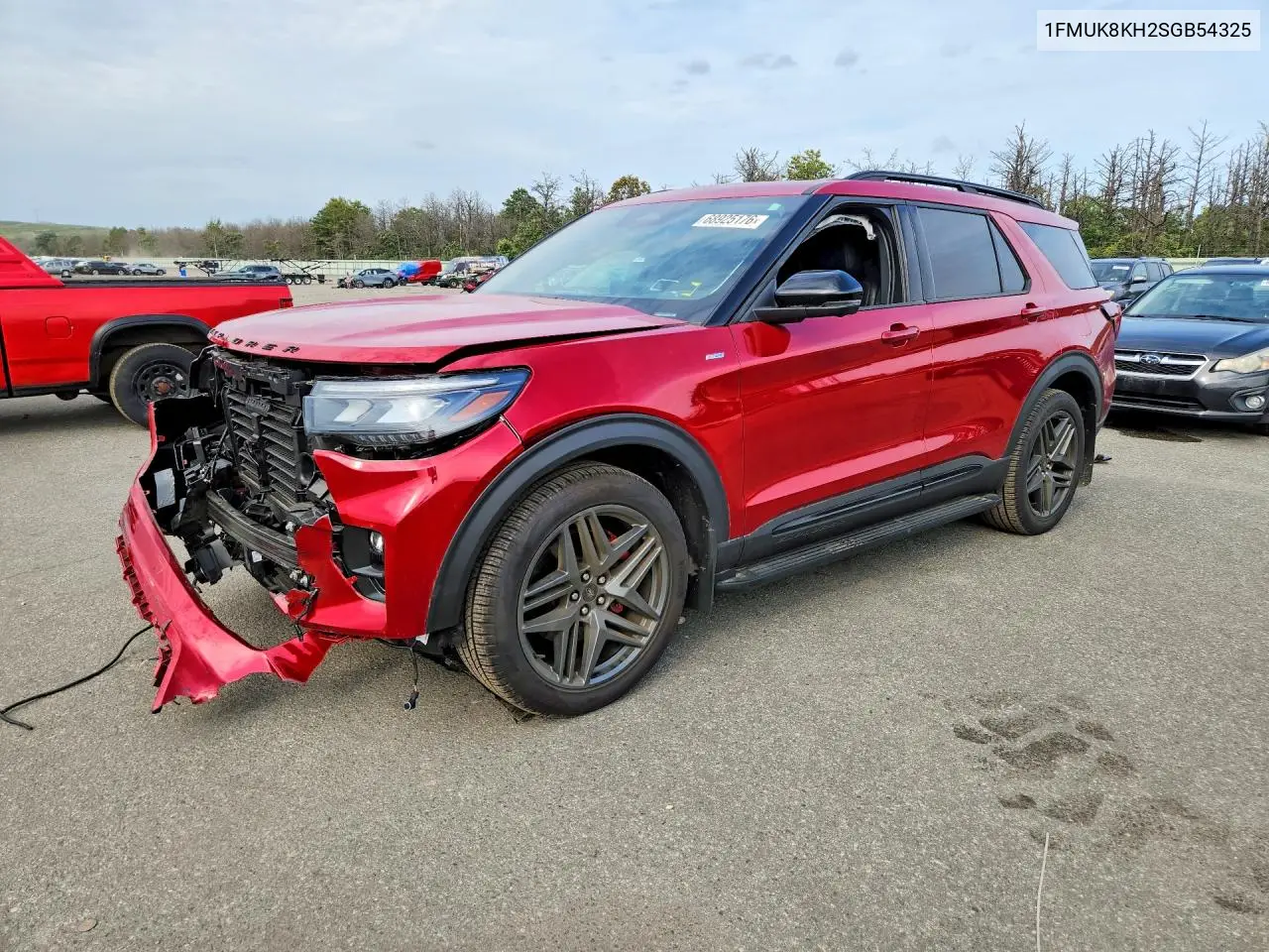 FORD EXPLORER 2025, VIN 1FMUK8KH2SGB54325